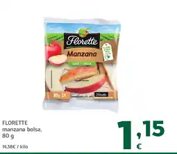 HiperDino FLORETTE manzana bolsa oferta