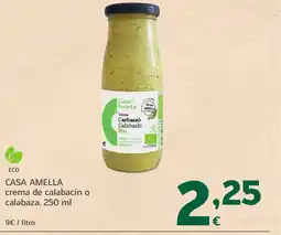 HiperDino CASA AMELLA crema de calabacín o calabaza oferta
