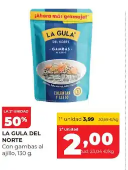 Alimerka LA GULA DEL NORTE Con gambas al ajillo oferta