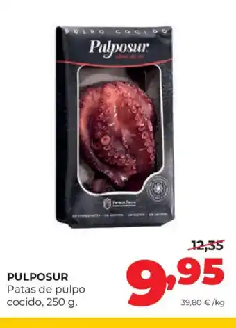 Alimerka PULPOSUR Patas de pulpo cocido oferta