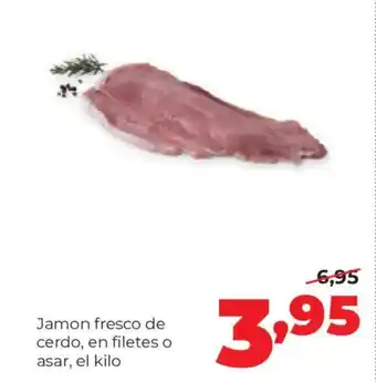 Alimerka Jamon fresco de cerdo, en filetes o asar oferta
