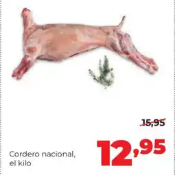 Alimerka Cordero nacional oferta