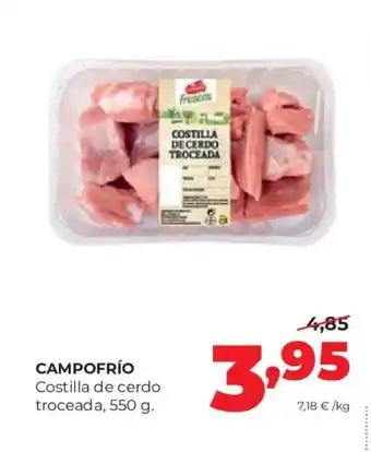 Alimerka CAMPOFRÍO Costilla de cerdo troceada oferta