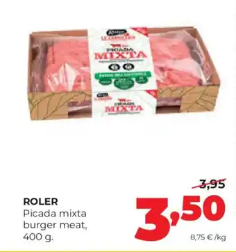 Alimerka ROLER Picada mixta burger meat oferta