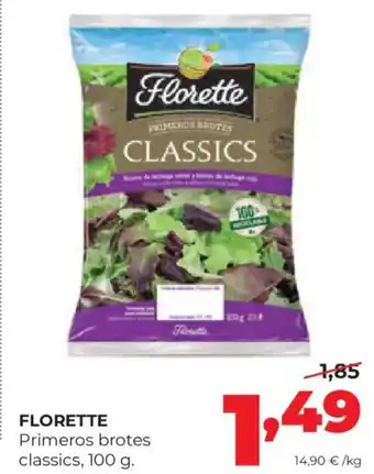 Alimerka FLORETTE Primeros brotes classics oferta