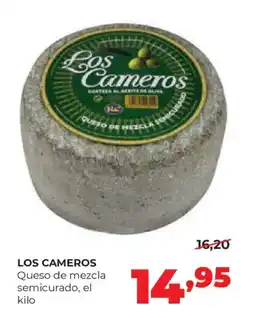 Alimerka LOS CAMEROS Queso de mezcla semicurado oferta