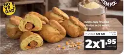 Alimerka Bollo con chorizo clásico o de maiz oferta