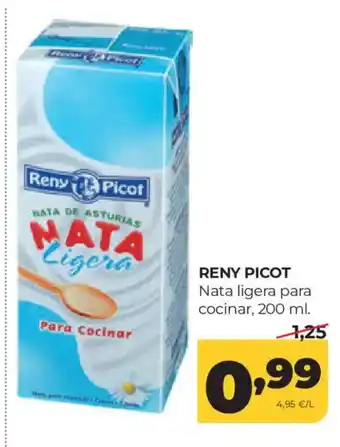 Alimerka RENY PICOT Nata ligera para cocinar oferta