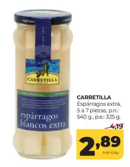 Alimerka CARRETILLA Espárragos extra oferta