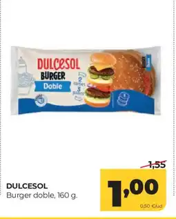 Alimerka DULCESOL Burger doble oferta