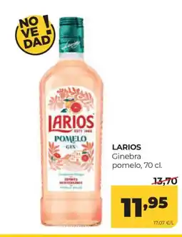 Alimerka LARIOS Ginebra pomelo oferta