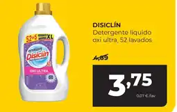 Alimerka DISICLÍN Detergente líquido oxi ultra, 52 lavados oferta