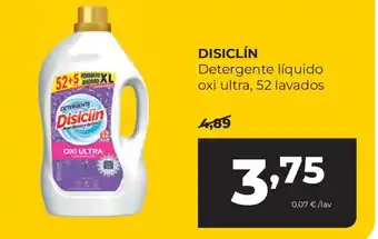 Alimerka DISICLÍN Detergente líquido oxi ultra, 52 lavados oferta