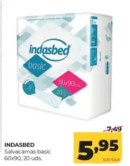 Alimerka INDASBED Salvacamas basic 60x90, 20 uds. oferta