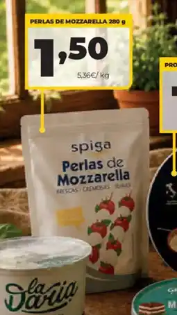Alimerka Perlas de mozzarella oferta