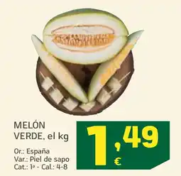 HiperDino Melón verde oferta