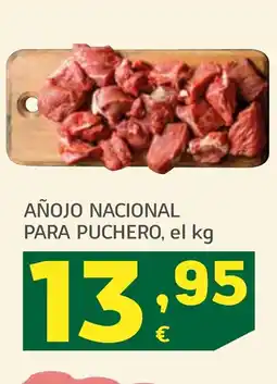 HiperDino Añojo nacional para puchero oferta