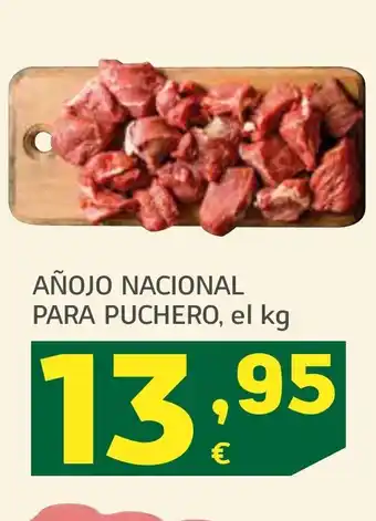Añojo nacional para puchero