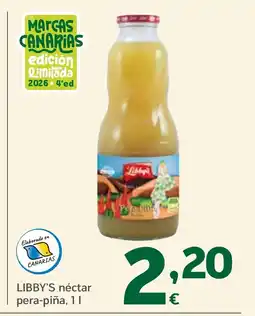 HiperDino LIBBY'S néctar pera-piña oferta