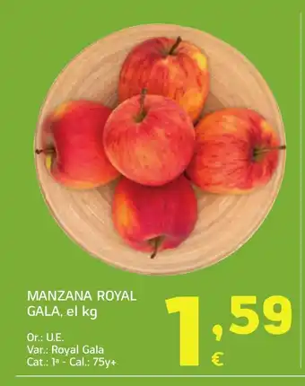 HiperDino Manzana royal gala oferta