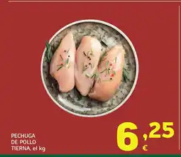 HiperDino Pechuga de pollo tierna oferta