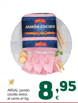 HiperDino ARGAL jamón cocido extra, al corte oferta