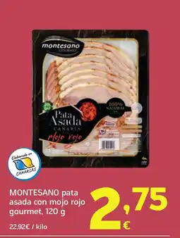 HiperDino MONTESANO pata asada con mojo rojo gourmet oferta