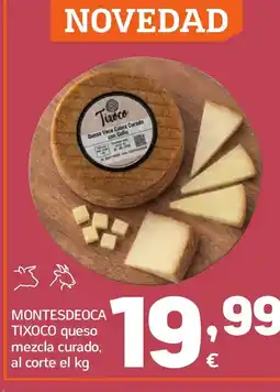 HiperDino MONTESDEOCA TIXOCO queso mezcla curado al corte oferta