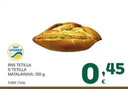 HiperDino Pan tetilla o tetilla matalahuva oferta