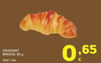 HiperDino Croissant brioche oferta