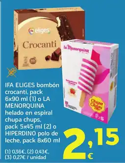 HiperDino IFA ELIGES bombón crocanti oferta