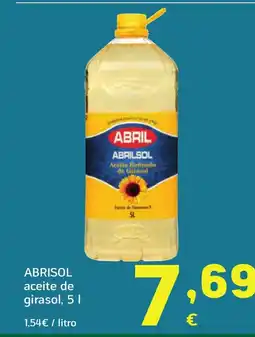 HiperDino ABRISOL aceite de girasol oferta