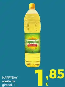 HiperDino HAPPYDAY aceite de girasol oferta