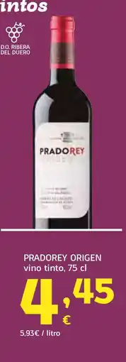 HiperDino PRADOREY ORIGEN vino tinto oferta