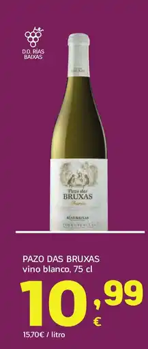 HiperDino PAZO DAS BRUXAS vino blanco oferta