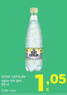 HiperDino VICHY CATALÁN agua con gas oferta