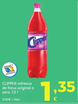 HiperDino CLIPPER refresco de fresa original o zero oferta