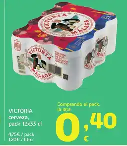 HiperDino VICTORIA cerveza oferta