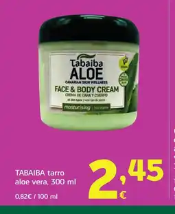 HiperDino TABAIBA tarro aloe vera oferta