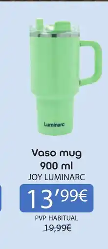 HiperDino LUMINARC Vaso mug oferta