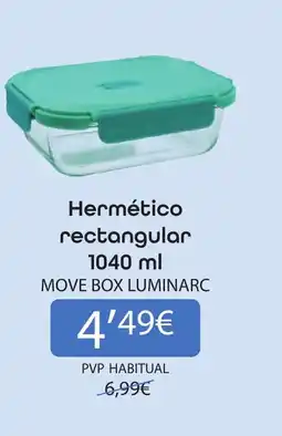 HiperDino LUMINARC Hermético rectangular oferta