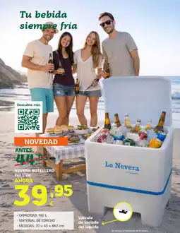 HiperDino Nevera botellero oferta