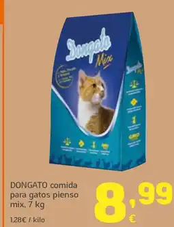 HiperDino DONGATO comida para gatos pienso mix oferta