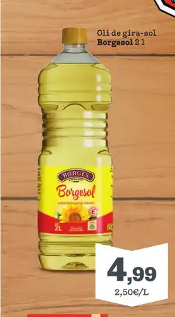 Sorli BORGES Oli de gira-sol oferta