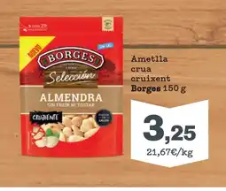 Sorli BORGES Ametlla crua cruixent oferta