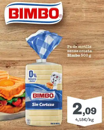 Sorli BIMBO Pa de motlle sense crosta oferta