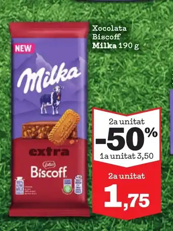 Sorli MILKA Xocolata Biscoff oferta