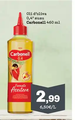 Sorli CARBONELL Oli d'oliva 0,4° suau oferta
