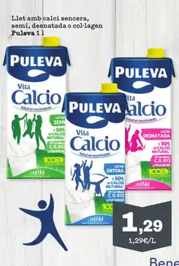 Sorli PULEVA Llet amb calci sencera, semi, desnatada o col·lagen oferta