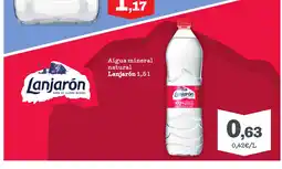 Sorli LANJARÓN Aigua mineral natural oferta